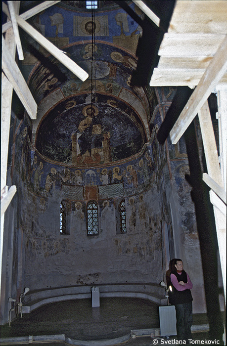 Interior, View toward east.