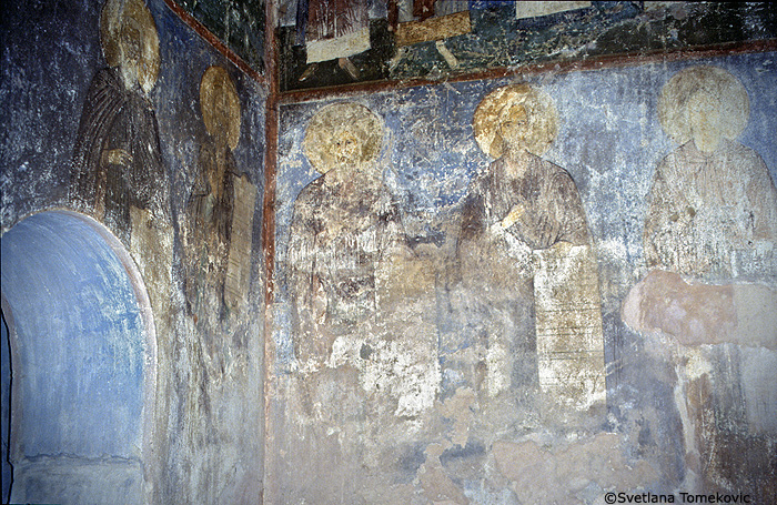 South Arm, South Wall: Monks.
