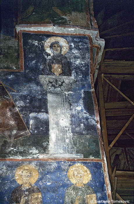 South Arm, West Wall: Stylite.