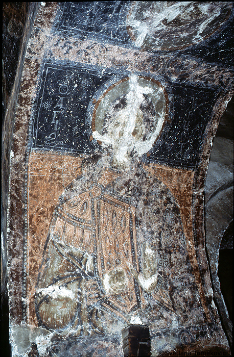Fresco showing Christopher of Lycia