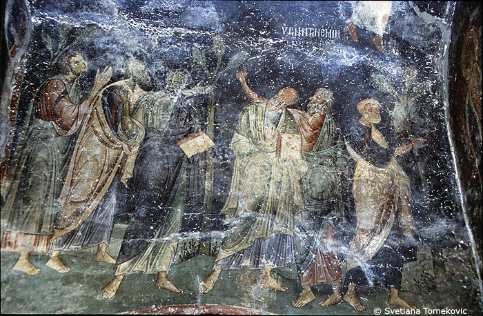 Fresco showing Ascension