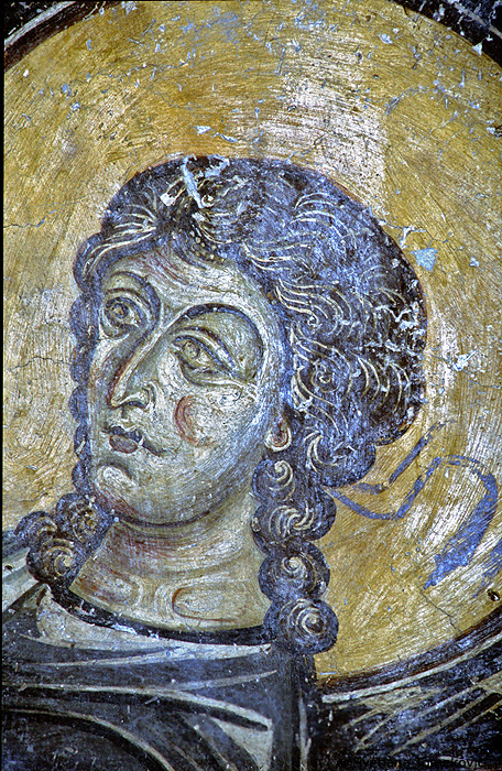 Fresco showing Angel
