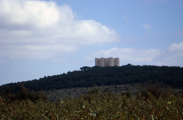 Distant view of castel