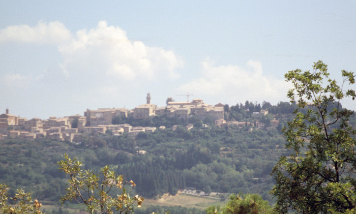 Distant view of village