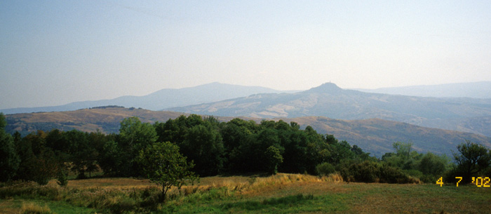 View from Val d'Orcia