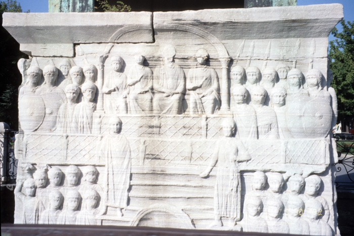 Detail of obelisk of Theodosius, 4c.