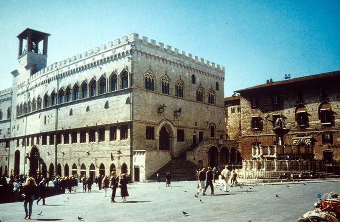 View with Fontana Maggiore