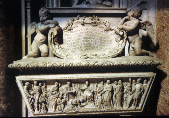 Tomb of Matilda of Canossa, Bernini, c. 1635