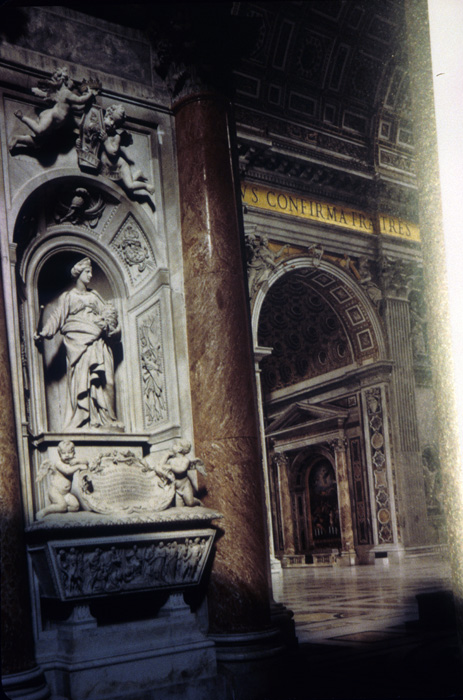 Tomb of Matilda of Canossa, Bernini, c. 1635