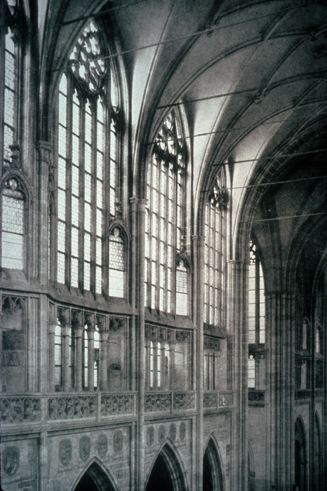 Interior view, nave, 1344