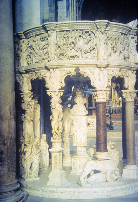 Pulpit, Giovanni Pisano, 1302-1310