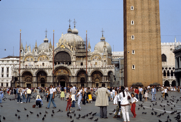 General view of Piazza San Marco