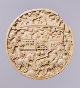 Cloisters Ivory Roundel